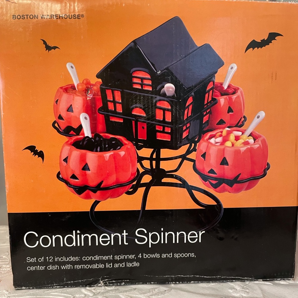 Halloween Condiment Spinner